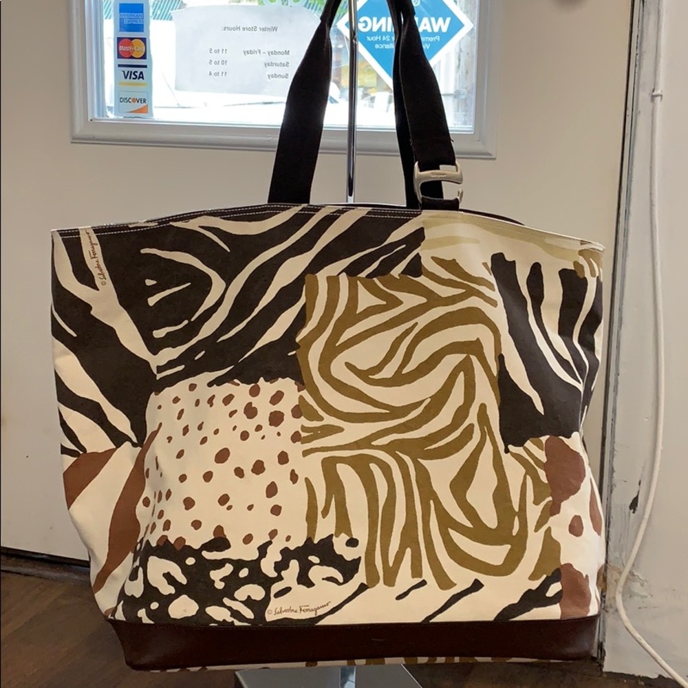 Salvatore Ferraragamo large tote.